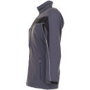 PLANAM PLALINE Softshelljacke Schiefer/Schwarz