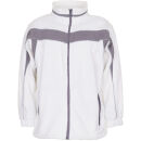 PLANAM PLALINE Fleecejacke Reinweiß/Zink