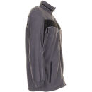 PLANAM PLALINE Fleecejacke Schiefer/Schwarz