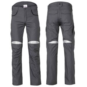 PLANAM DuraWork Bundhose Grau/Schwarz