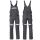 PLANAM DuraWork Latzhose Grau/Schwarz