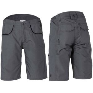 PLANAM DuraWork Shorts Grau/Schwarz