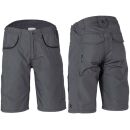 PLANAM DuraWork Shorts Grau/Schwarz