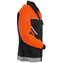 PLANAM VISLINE V1 Bundjacke Schwarz/Orange