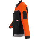 PLANAM VISLINE V1 Bundjacke Schwarz/Orange