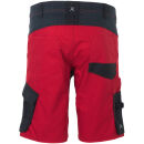 PLANAM NORIT Herren Shorts Rot/Schwarz