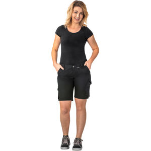 PLANAM NORIT Damen Shorts Schwarz/Schwarz M