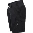 PLANAM NORIT Damen Shorts Schwarz/Schwarz M