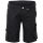 PLANAM NORIT Damen Shorts Schwarz/Schwarz L