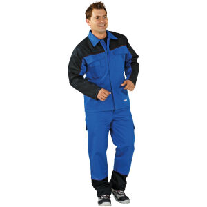 PLANAM WELD SHIELD Schweißer-Jacke Blau/Schwarz 60