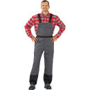 PLANAM WELD SHIELD Schweißer-Latzhose Grau/Schwarz 64