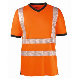 4PROTECT MIAMI Warnschutz-T-Shirt Orange L