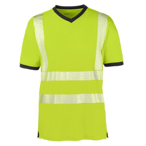 4PROTECT MIAMI Warnschutz-T-Shirt Gelb 6XL