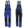 QUALITEX X-Serie Latzhose Kornblau/Schwarz Gr. 52