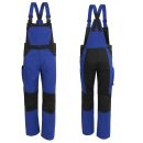 QUALITEX X-Serie Latzhose Kornblau/Schwarz Gr. 62