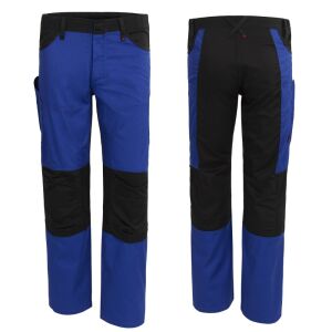 QUALITEX X-Serie Bundhose Kornblau/Schwarz Gr. 48