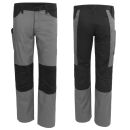 QUALITEX X-Serie Bundhose Grau/Schwarz Gr. 66