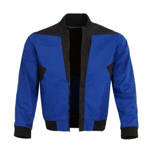 QUALITEX X-Serie Blousonjacke Kornblau/Schwarz Gr. M