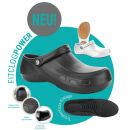 FitClog POWER Clogs CLOSED Weiß Gr. 42