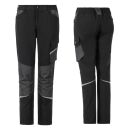 PLANAM OUTDOOR Vario Damen Bundhose Schwarz/Grau Gr. 42