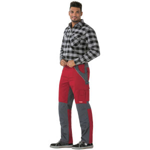 PLANAM PLALINE Bundhose Rot/Schiefer