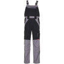 PLANAM PLALINE Latzhose Schwarz/Zink