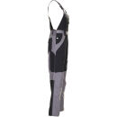 PLANAM PLALINE Latzhose Schwarz/Zink