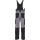 PLANAM PLALINE Latzhose Schwarz/Zink