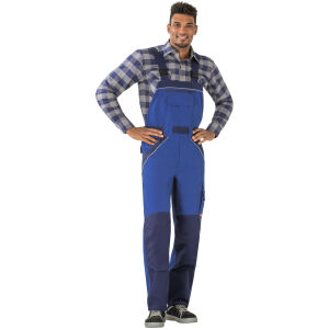 PLANAM PLALINE Latzhose Kornblau/Marine Gr. 106