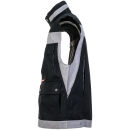 PLANAM PLALINE Arbeitsweste Schwarz/Zink