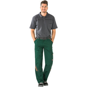 PLANAM VISLINE Bundhose Grün/Orange Gr. 28