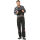 PLANAM VISLINE Latzhose Schwarz/Orange