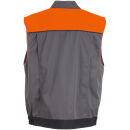 PLANAM VISLINE Weste Zink/Orange