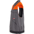 PLANAM VISLINE Weste Zink/Orange