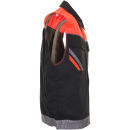 PLANAM VISLINE Weste Schwarz/Orange