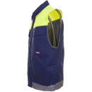 PLANAM VISLINE Weste Marine/Gelb