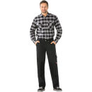 PLANAM CANVAS320 Bundhose Schwarz/Schwarz Gr. 54