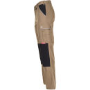 PLANAM CANVAS320 Bundhose Khaki/Schwarz