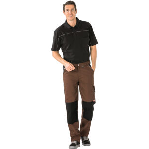 PLANAM CANVAS320 Bundhose Braun/Schwarz Gr. 102