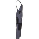 PLANAM CANVAS320 Latzhose Grau/Schwarz