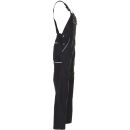 PLANAM CANVAS320 Latzhose Schwarz/Schwarz