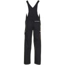 PLANAM CANVAS320 Latzhose Schwarz/Schwarz