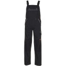 PLANAM CANVAS320 Latzhose Schwarz/Schwarz Gr. 54