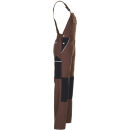 PLANAM CANVAS320 Latzhose Braun/Schwarz
