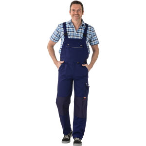 PLANAM CANVAS320 Latzhose Marine/Marine Gr. 102