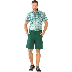 PLANAM CANVAS320 Shorts Grün/Grün Gr. M