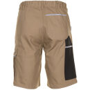 PLANAM CANVAS320 Shorts Khaki/Schwarz