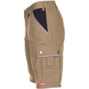 PLANAM CANVAS320 Shorts Khaki/Schwarz
