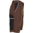 PLANAM CANVAS320 Shorts Braun/Schwarz Gr. L