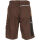 PLANAM CANVAS320 Shorts Braun/Schwarz Gr. L